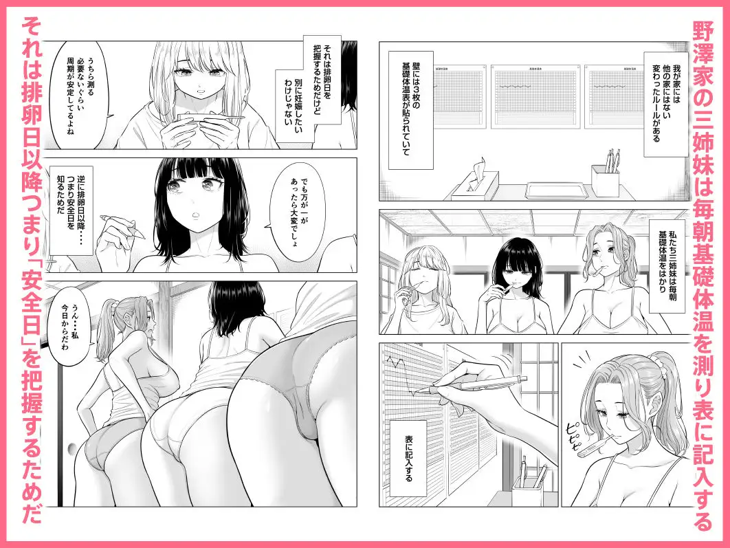 お義父さんの性欲処理は私たち三姉妹のもちまわりっ 画像2